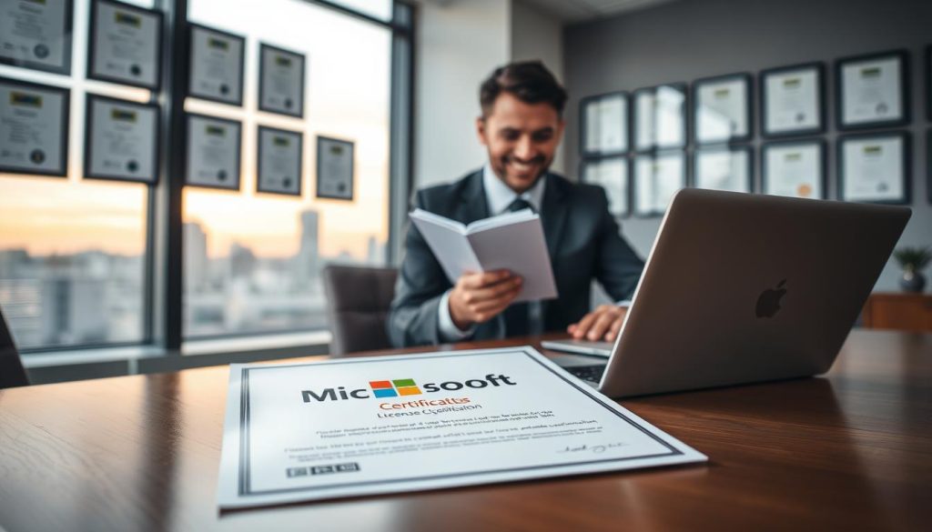 certificación legal Microsoft